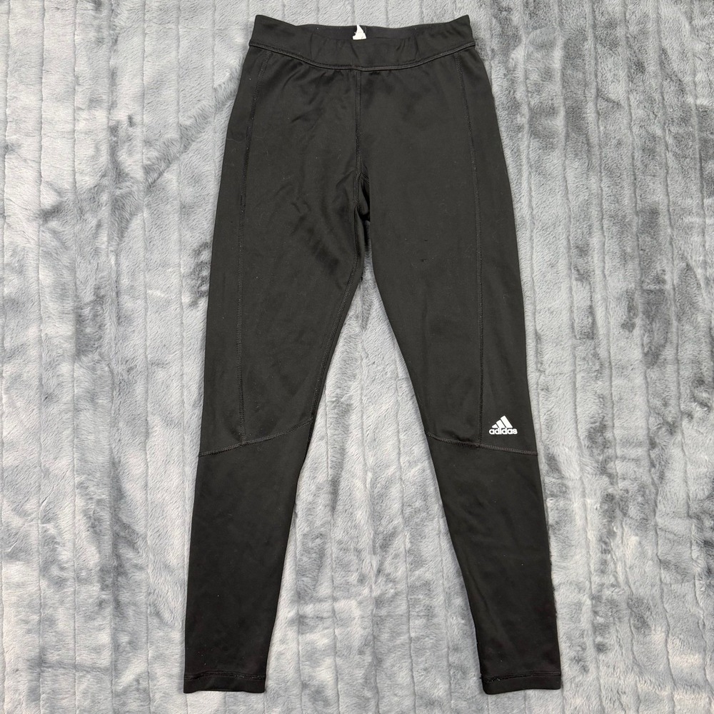 Adidas Climalite Black Athletic Leggings Womens Small Training Yoga Pants
